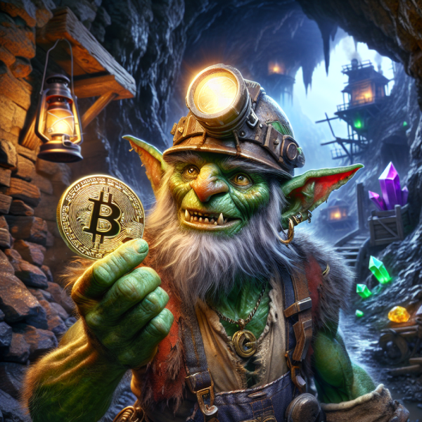 Goblin minero en acción